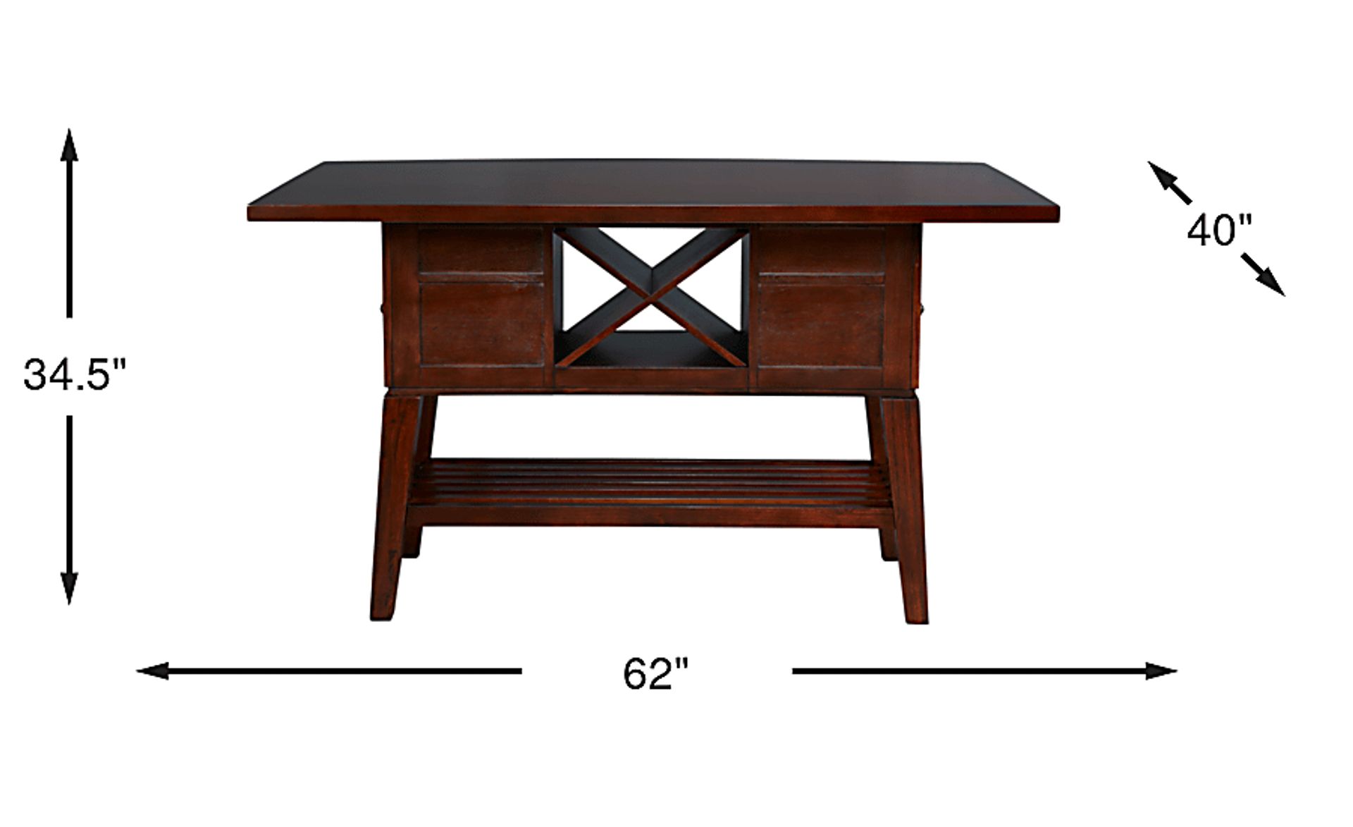 Dimension Image. Please refer to the Dimension Tab on this page for dimension details.