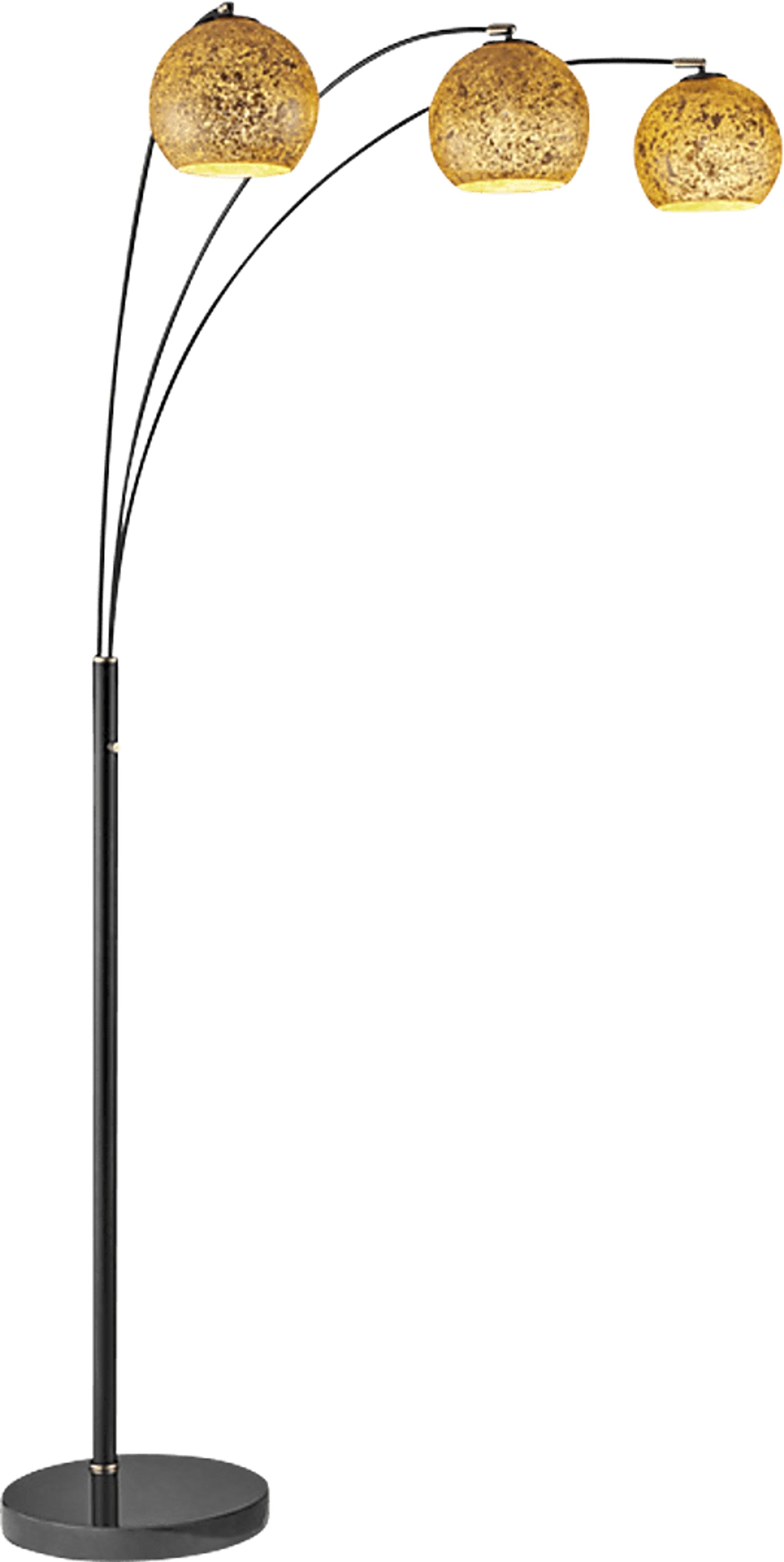 Julian Sea Gold 3-Light Floor Lamp - Image 1