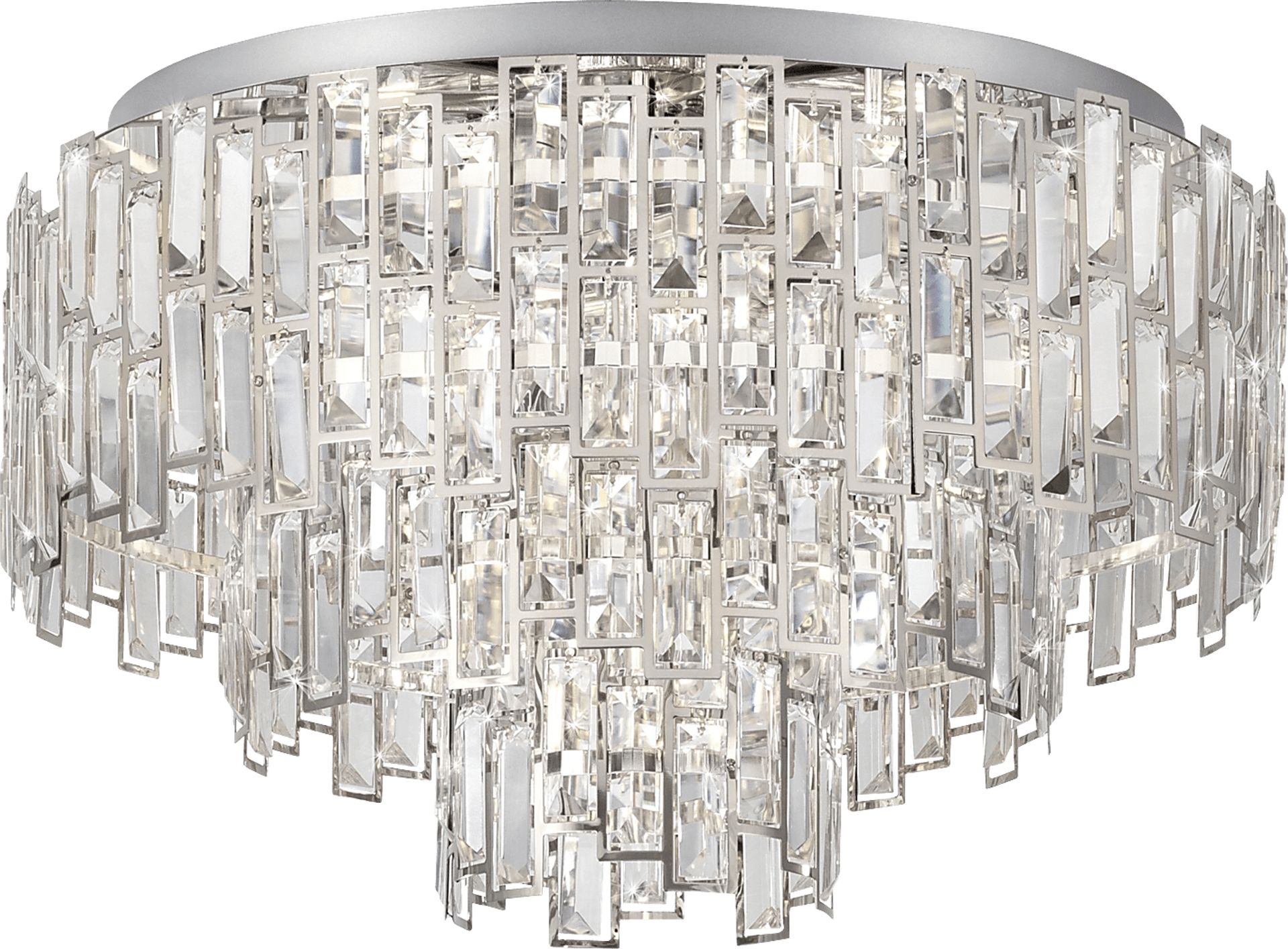 Julian Sea Silver Flush Mount - Image 1
