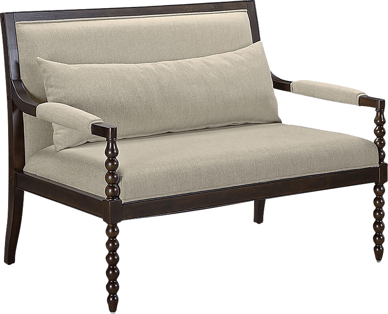Julianas Taupe Settee