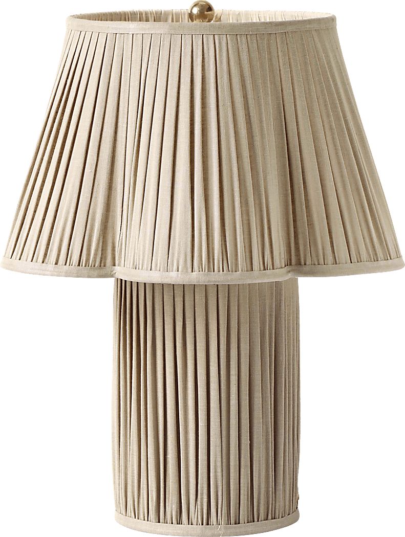 Julie Isle Beige Lamp