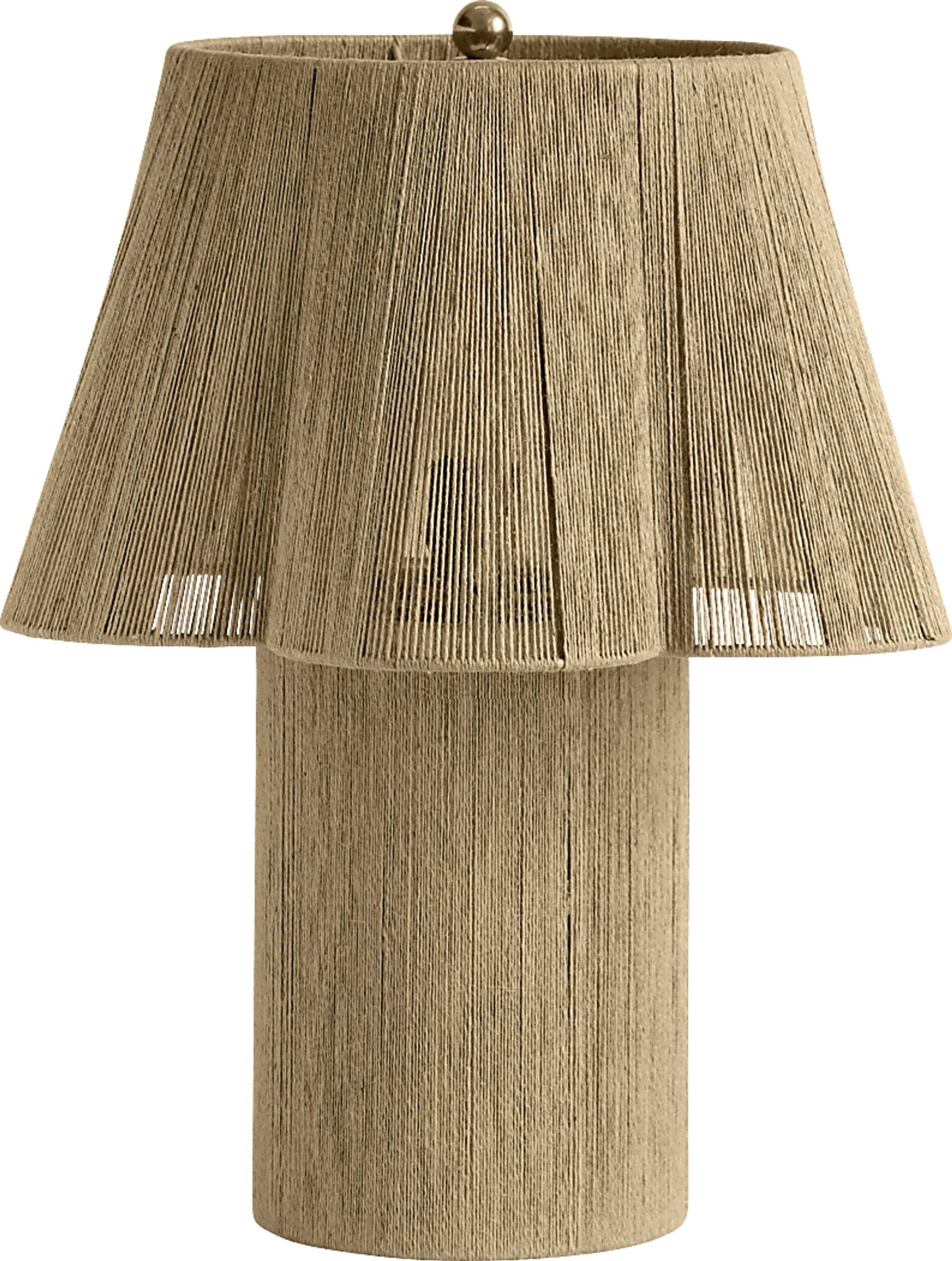 Julie Isle Natural Lamp - Image 1