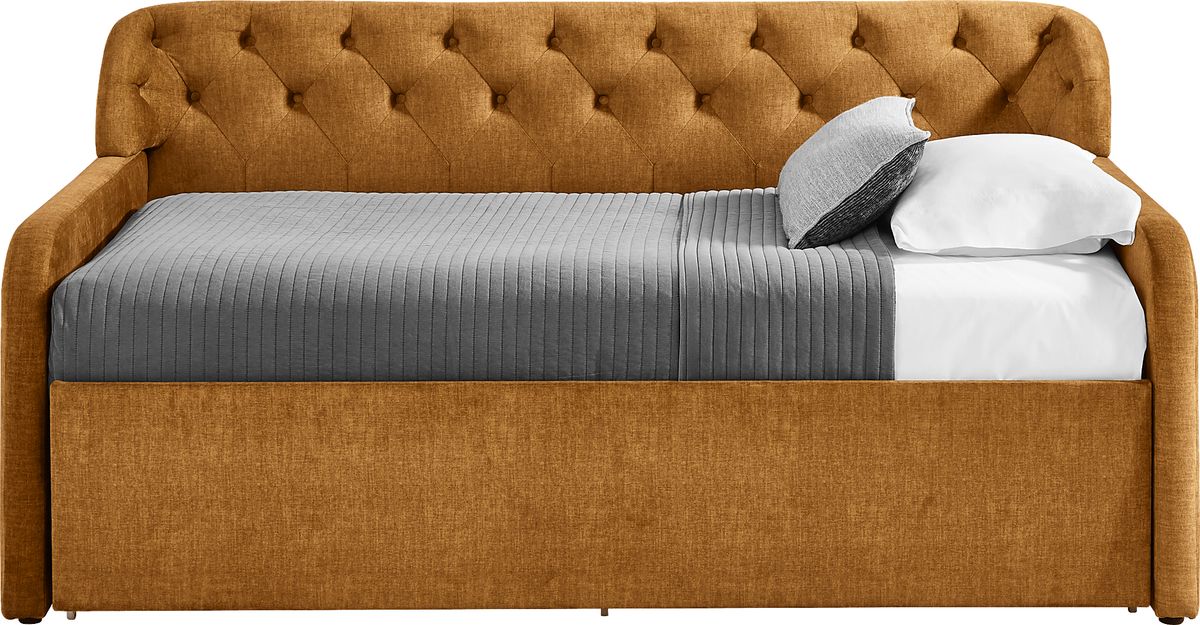 Juliet 4 Pc Amber Beige,Yellow Daybed With Trundle | Rooms to Go