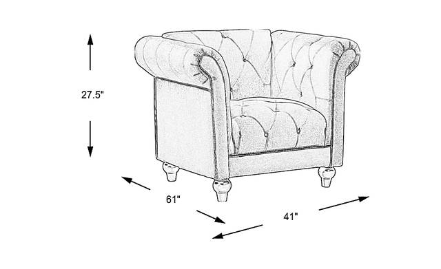 Dimension Image. Please refer to the Dimension Tab on this page for dimension details.