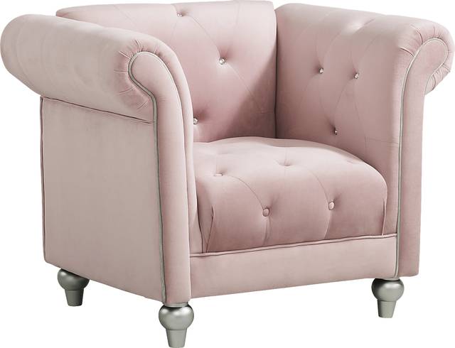Julietta Pink Jewel Chair - Thumbnail - Image 1