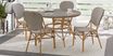 Juliette Gray 47 in. Round Outdoor Dining Table