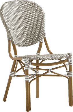 Juliette II Gray Outdoor Side Chair
