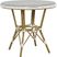 Juliette White 33 in. Round Outdoor Dining Table