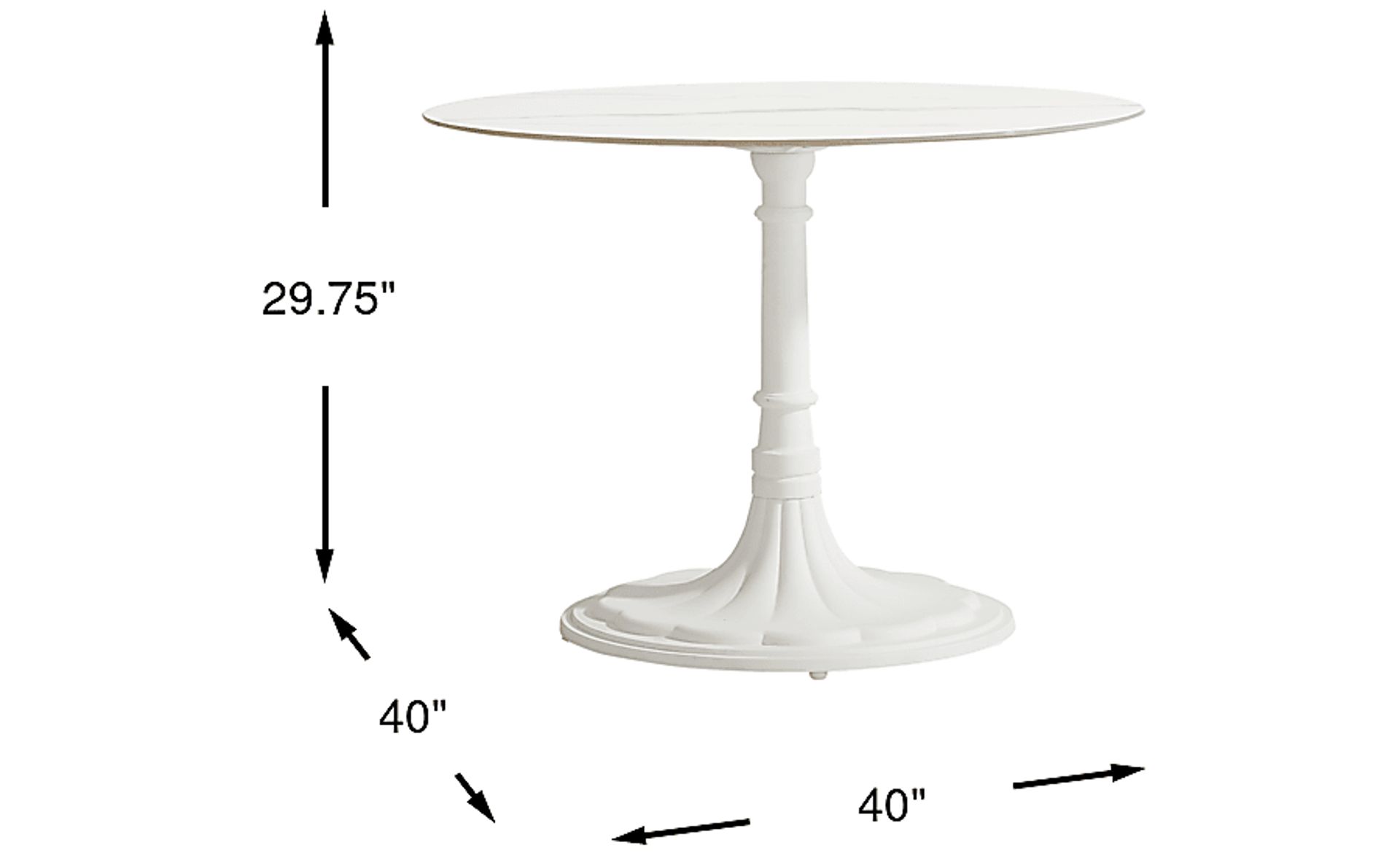 Dimension Image. Please refer to the Dimension Tab on this page for dimension details.