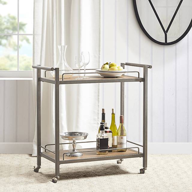 Julington Oak Bar Cart - Thumbnail - Image 7