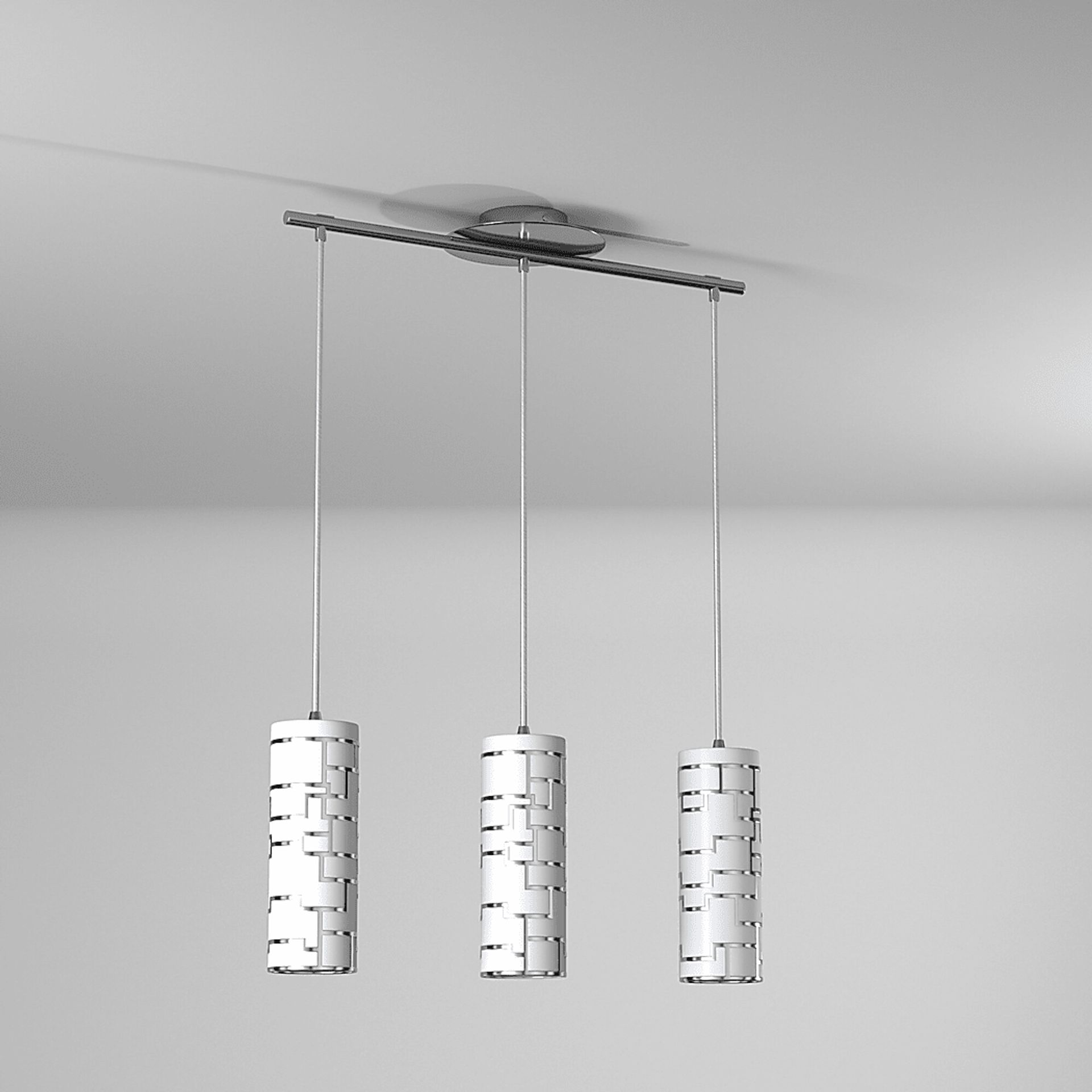 Julius Cay Silver Chandelier - Image 5