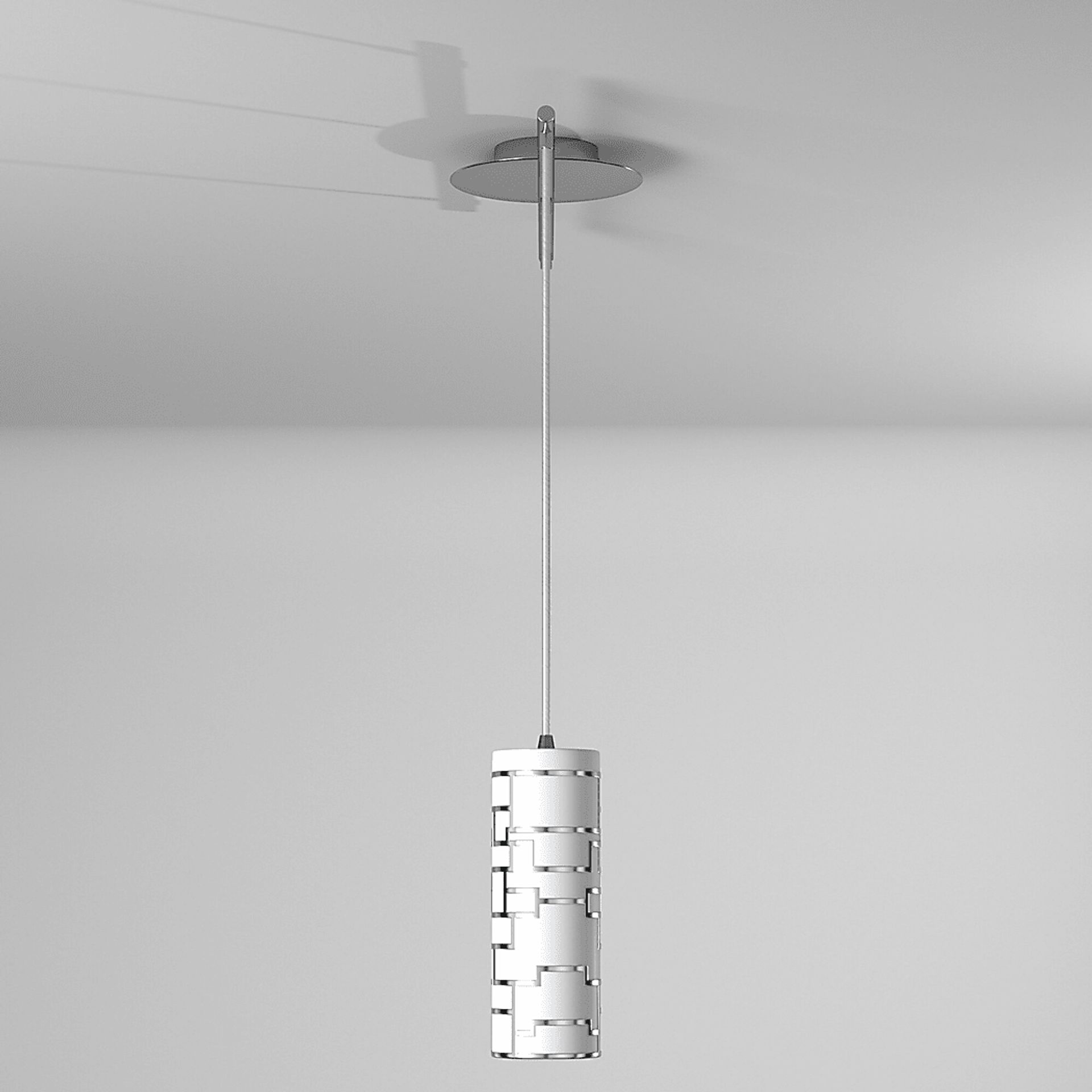 Julius Cay Silver Chandelier - Image 6