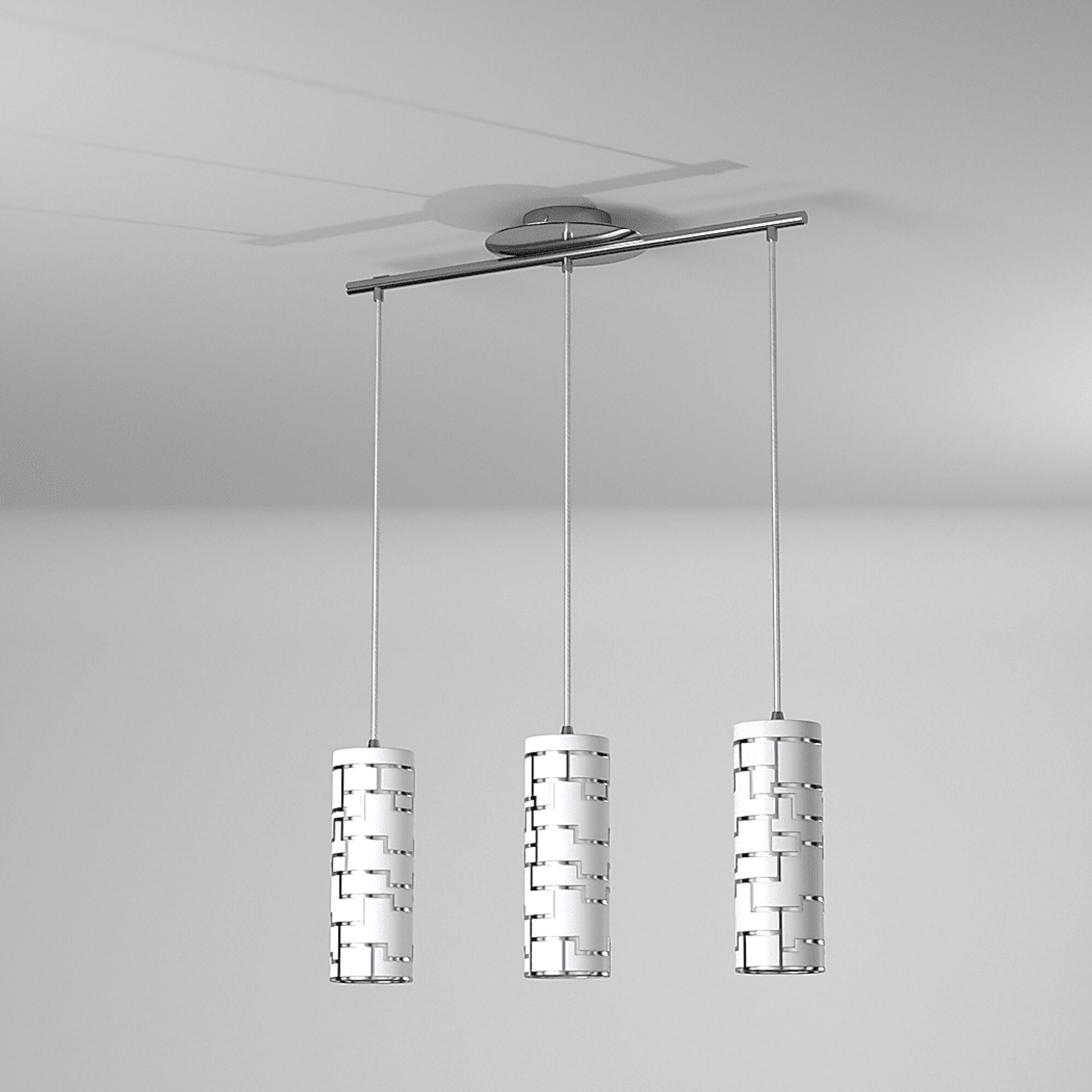 Julius Cay Silver Chandelier - Image 7