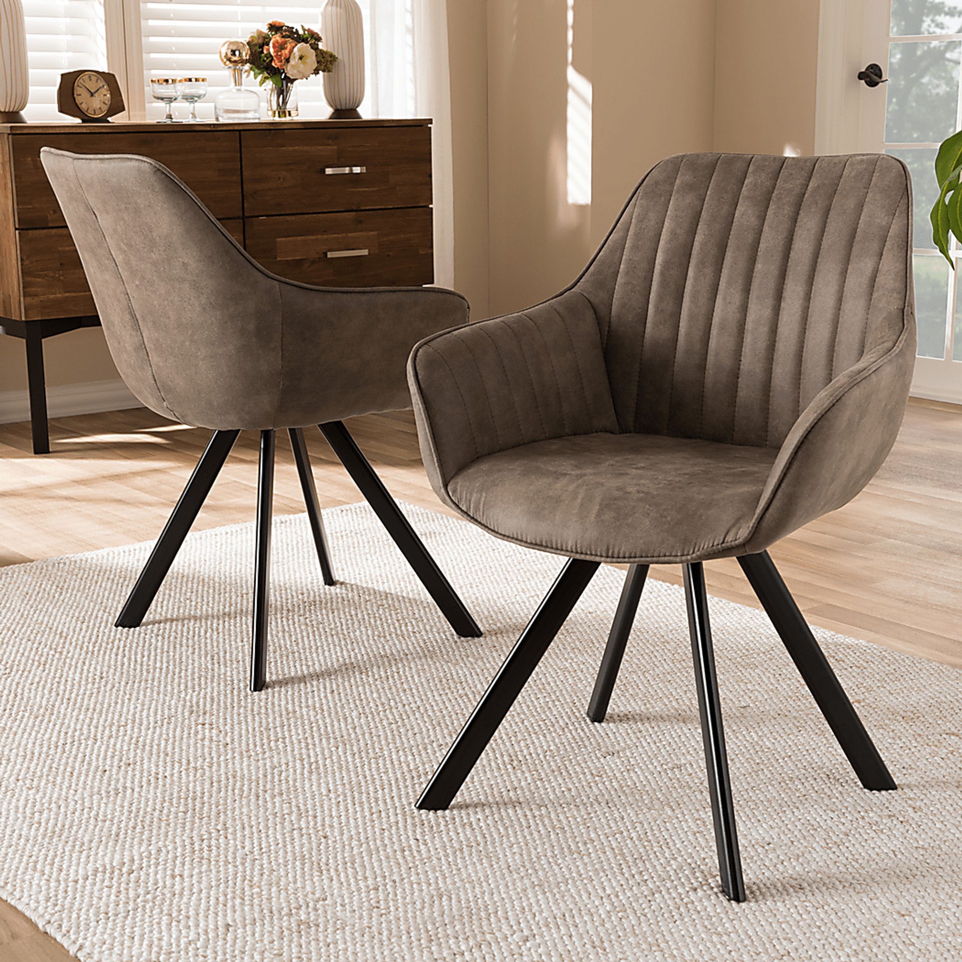 Jullion Brown Dining Chair (Set of 2) - Image 2