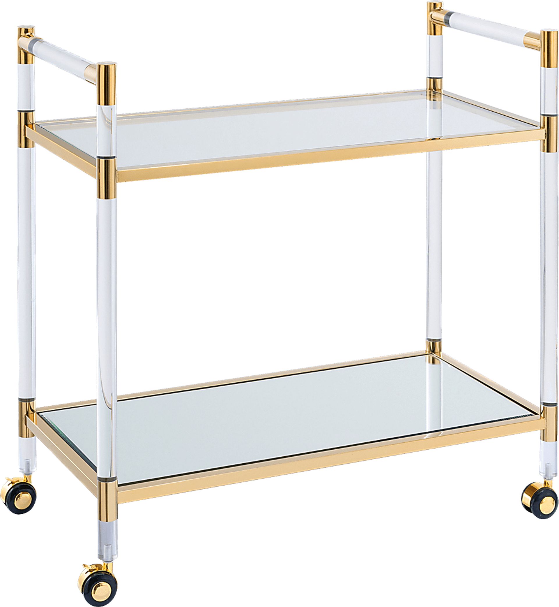 Julow Gold Bar Cart - Image 1