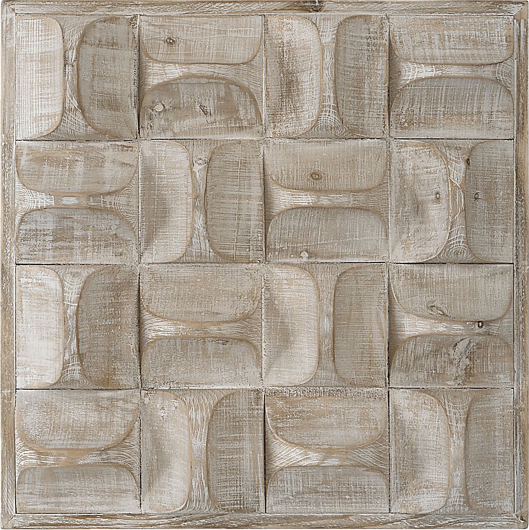 Jumano White Wall Art