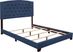 Juneberry Blue King Upholstered Bed