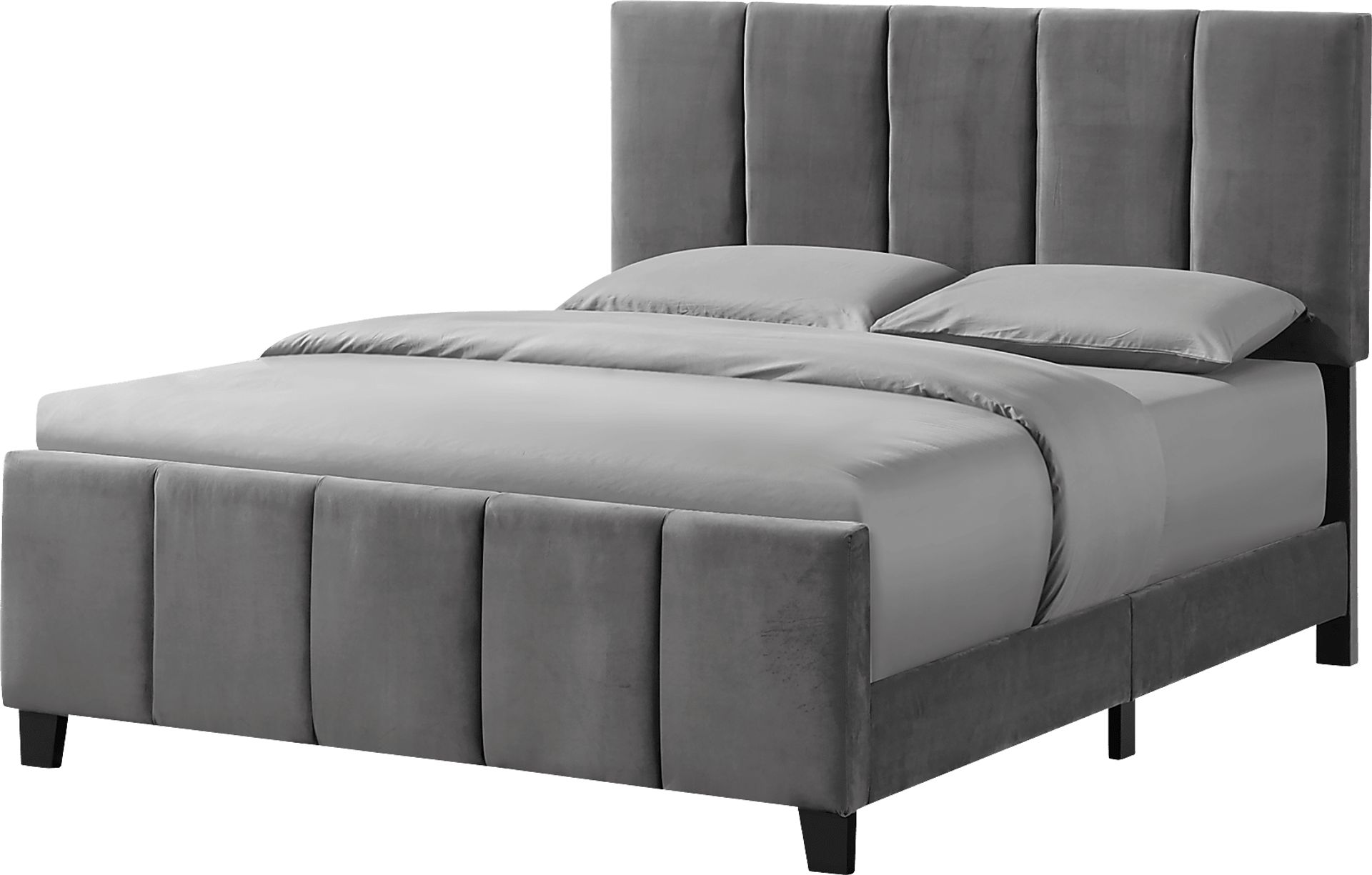 Junewood Gray Queen Bed - Image 3