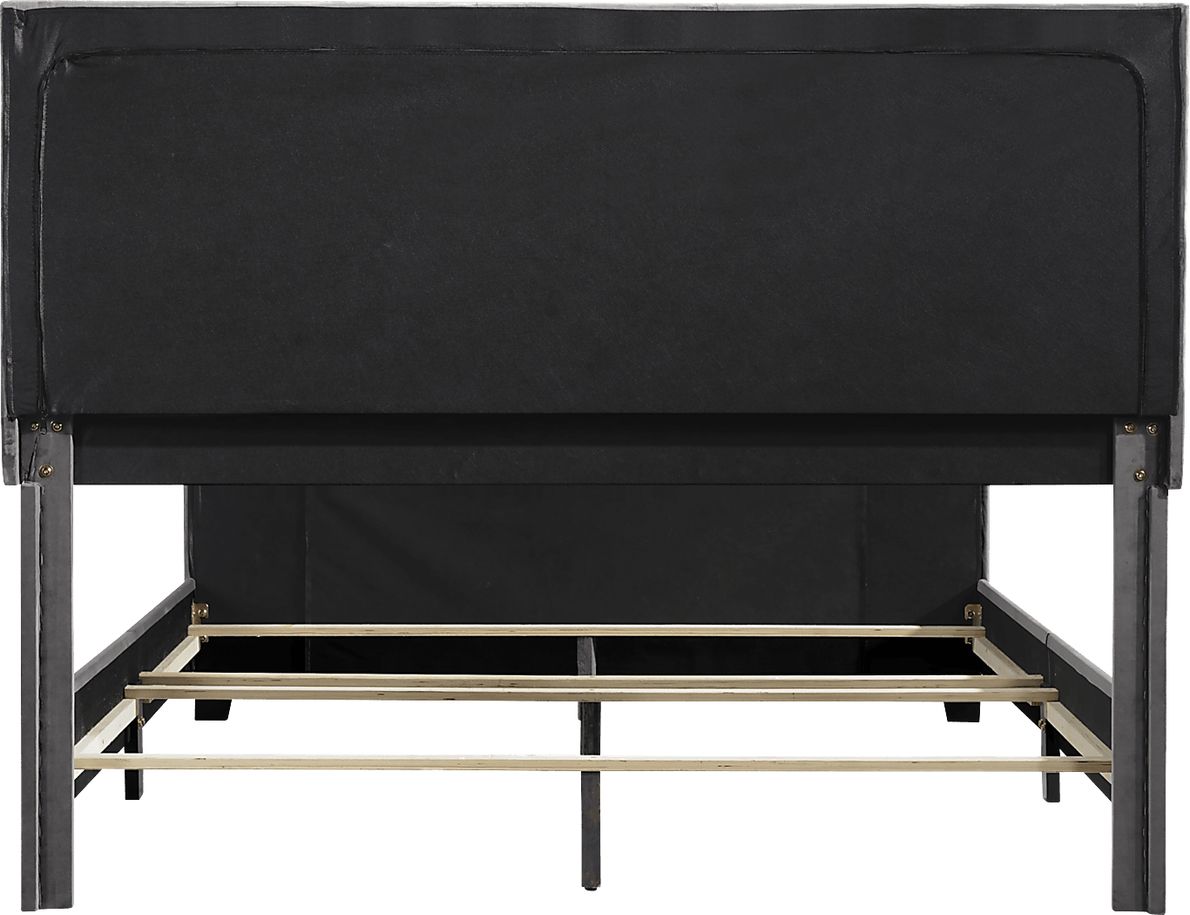 Junewood Gray Queen Bed