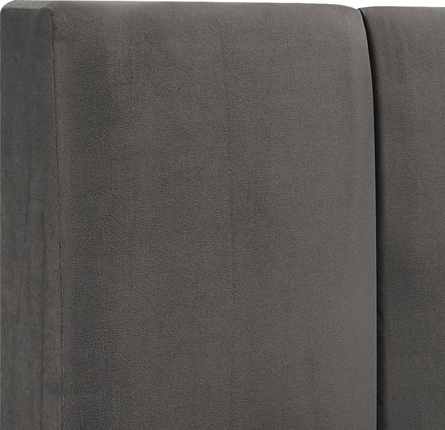 Junewood Gray Queen Bed - Thumbnail - Image 6