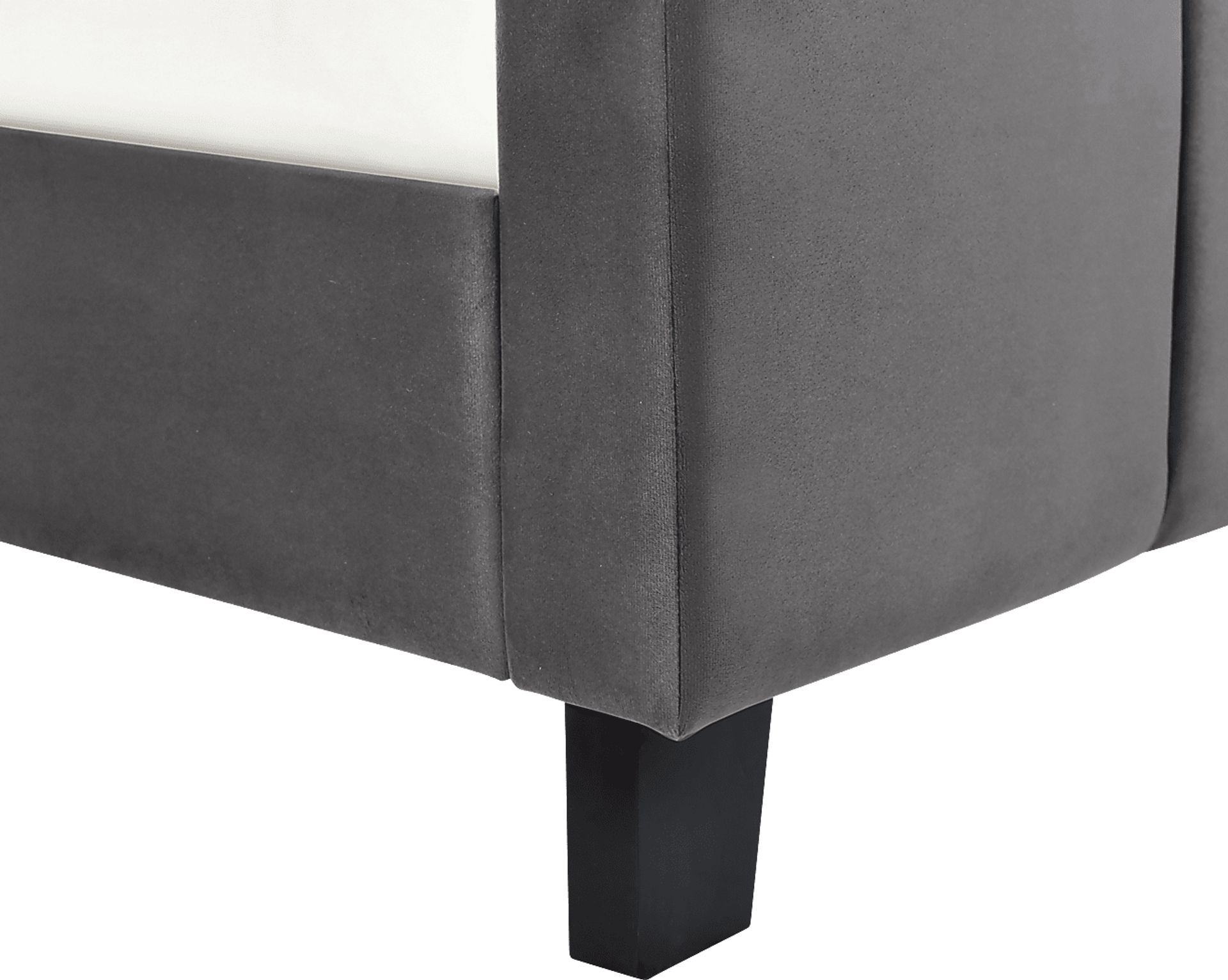 Junewood Gray Twin Bed - Image 6