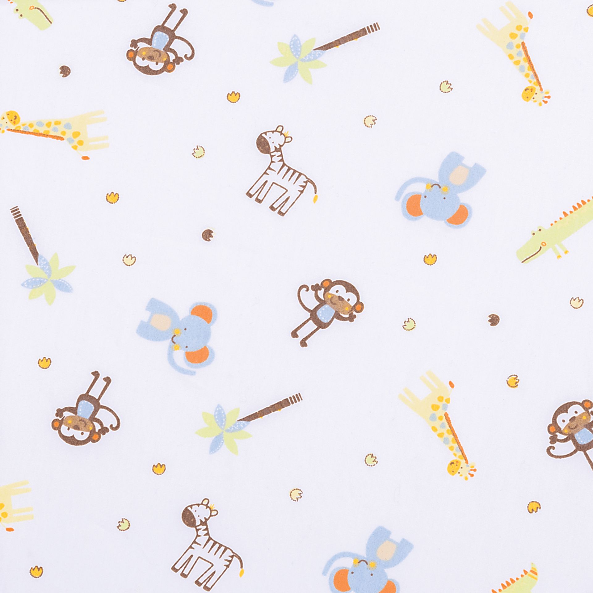 Jungle Whimsey Gray 6 Pc Baby Bedding Set - Image 6