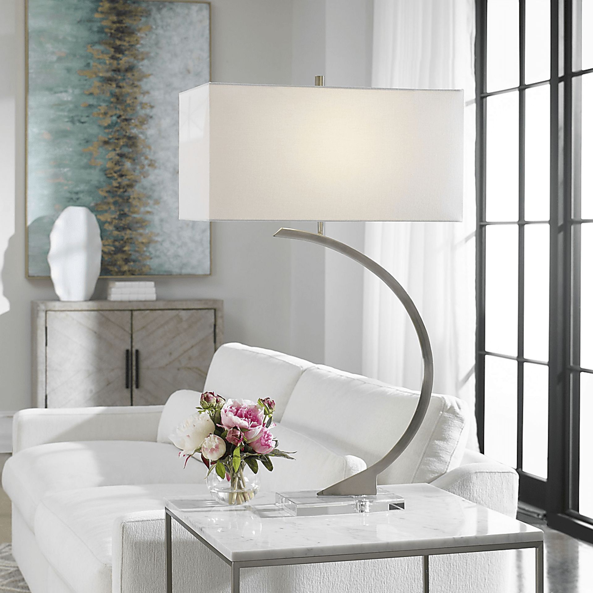 Juniper Fields Nickel Lamp - Image 7
