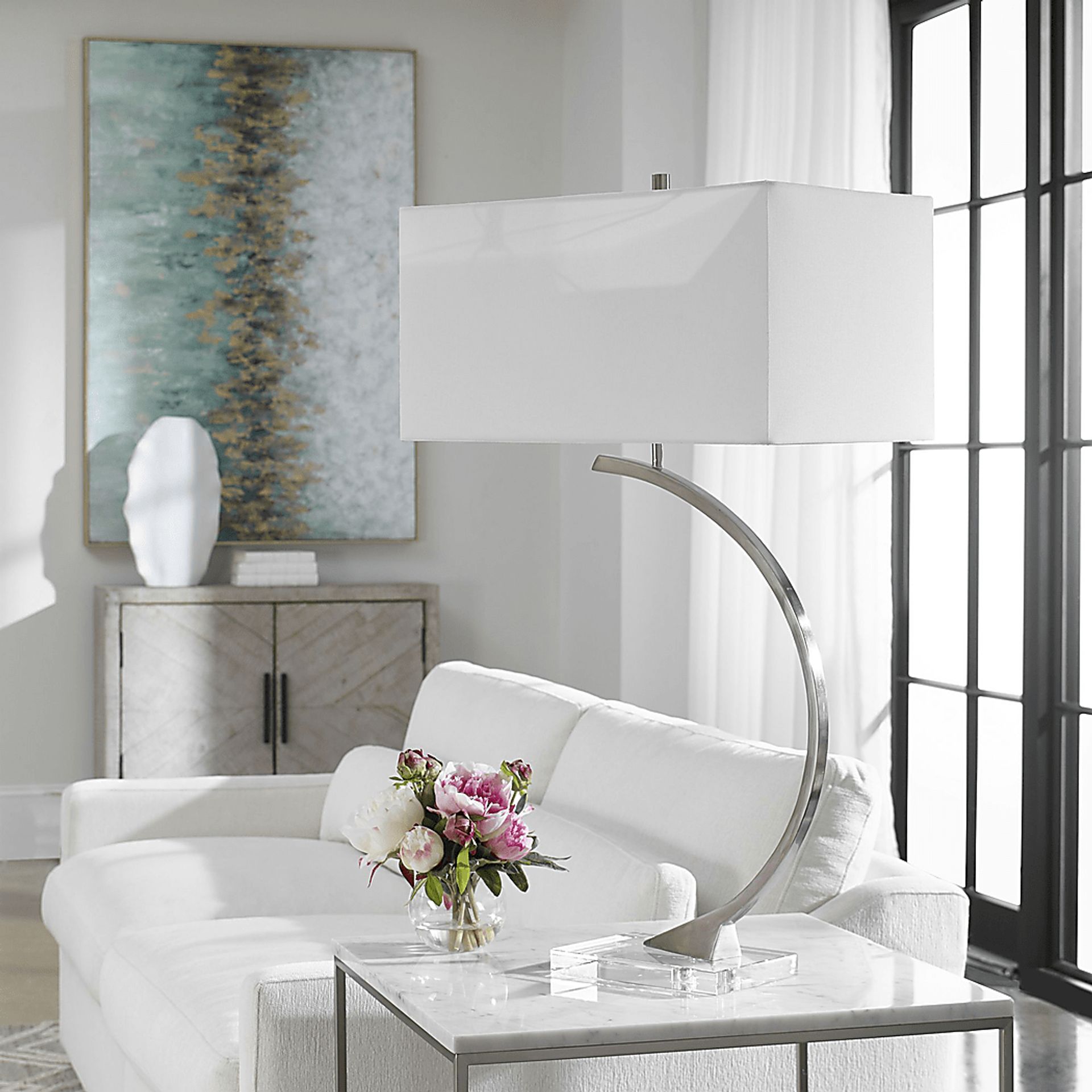 Juniper Fields Nickel Lamp - Image 10
