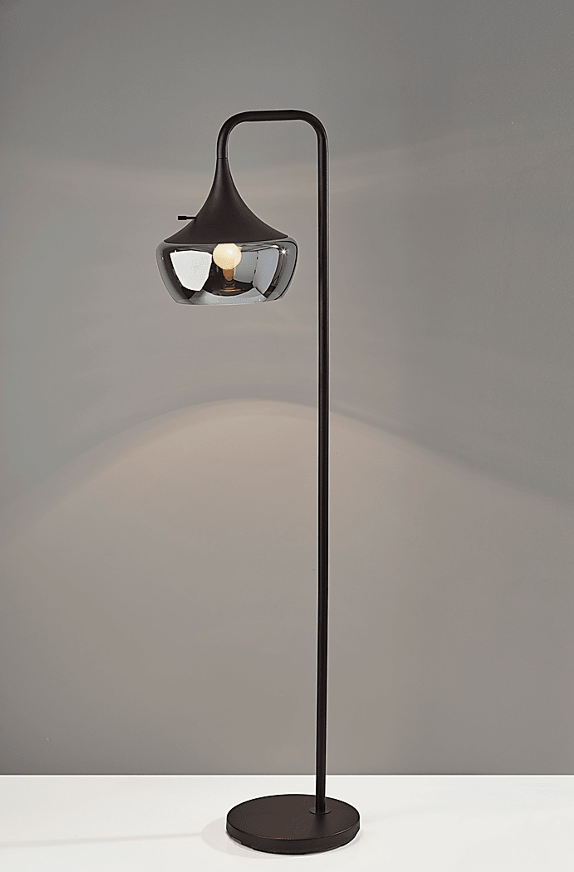 Juniper Lane Smoke Floor Lamp - Image 3