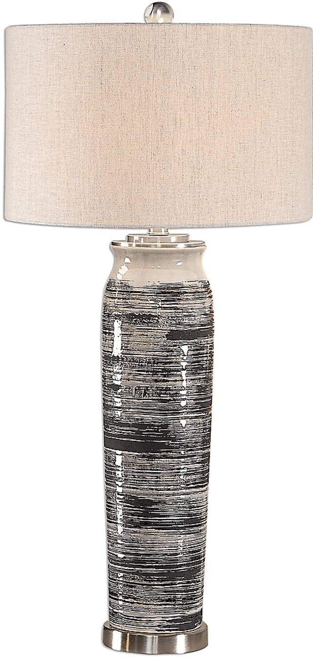 Junius Street Gray Lamp - Thumbnail - Image 2