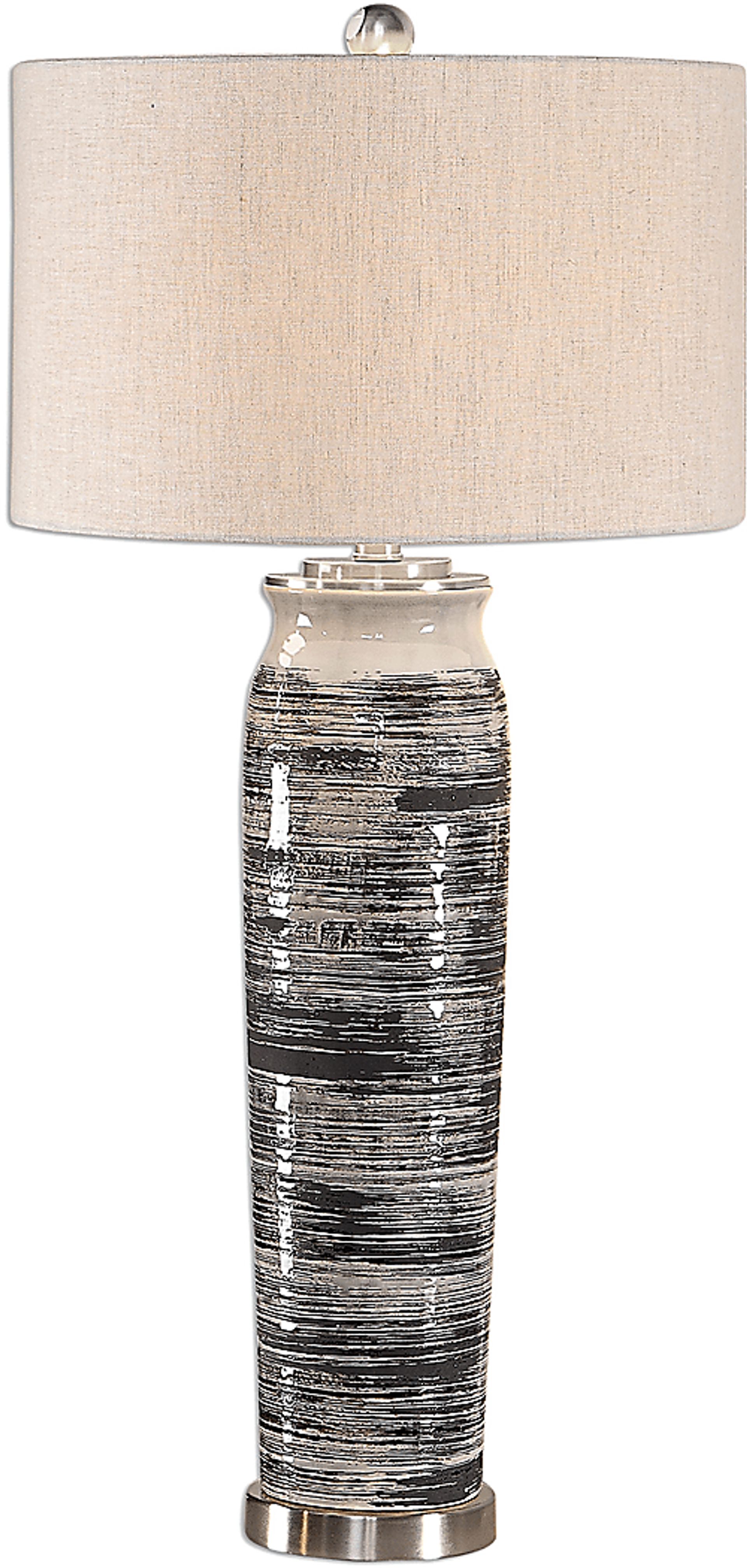 Junius Street Gray Lamp - Image 2