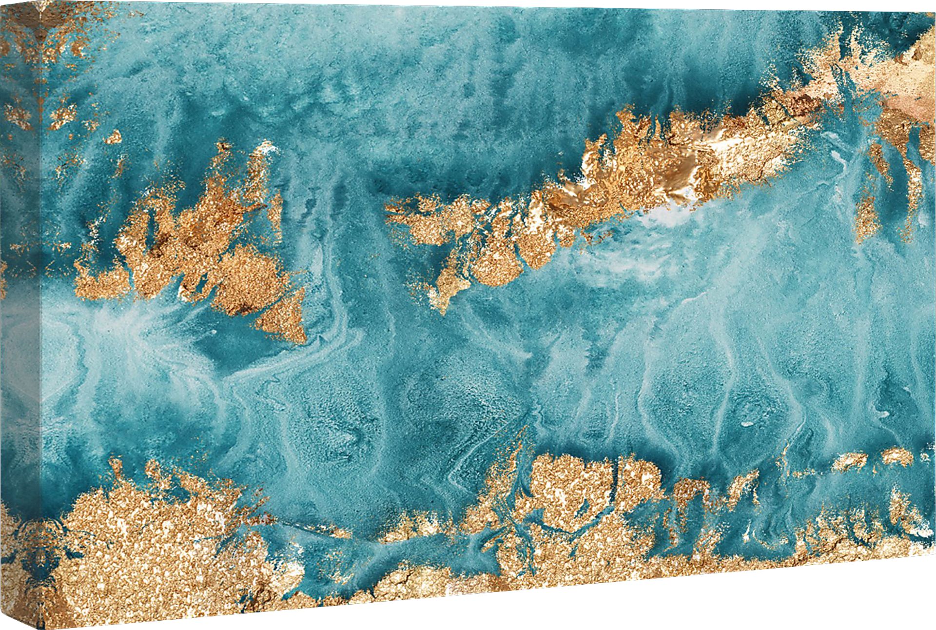 Jupiter Storm Blue Artwork - Image 2