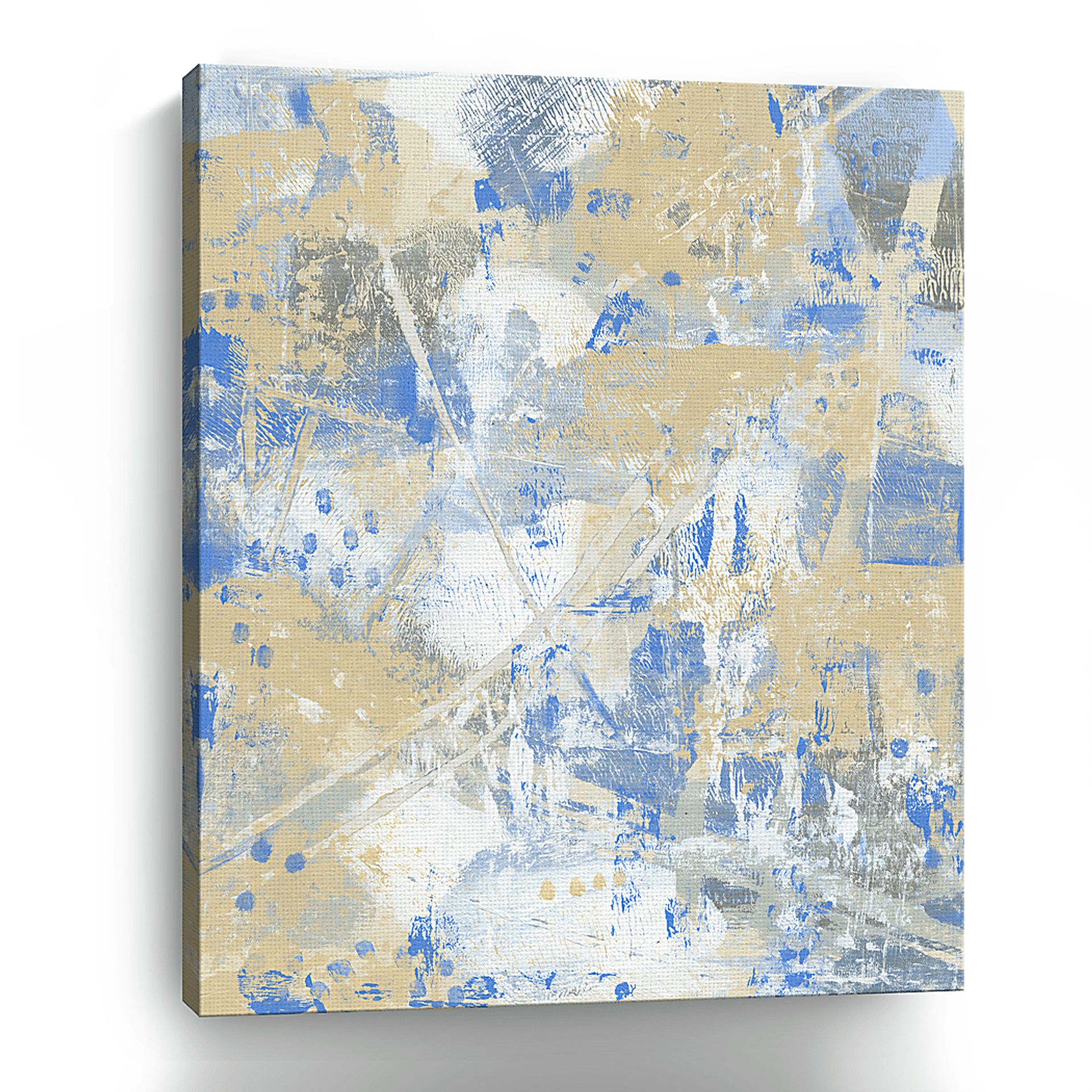 Jupiter's Surface Blue Artwork - Image 3