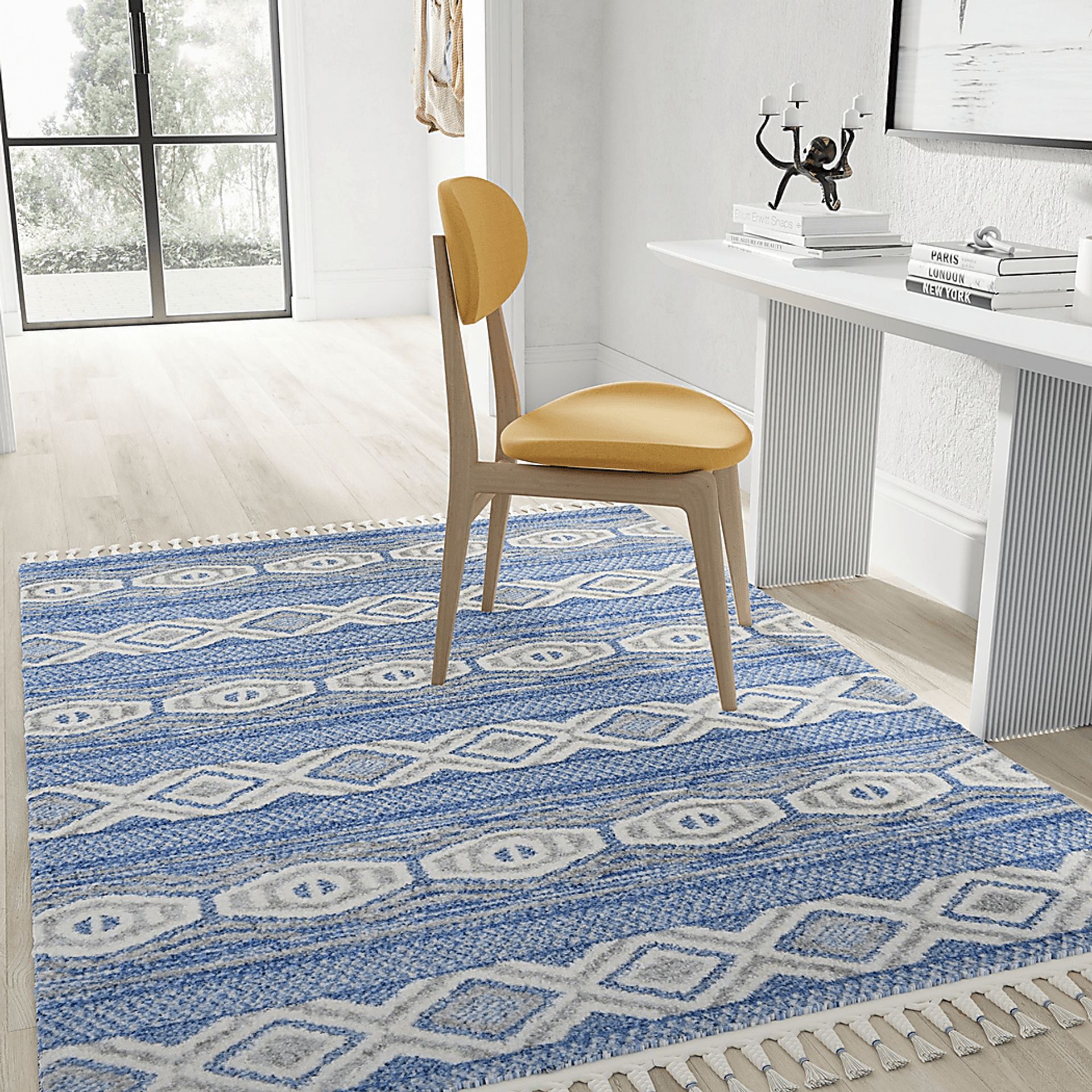 Jushou Blue 8'3 x 10' Rug - Image 2