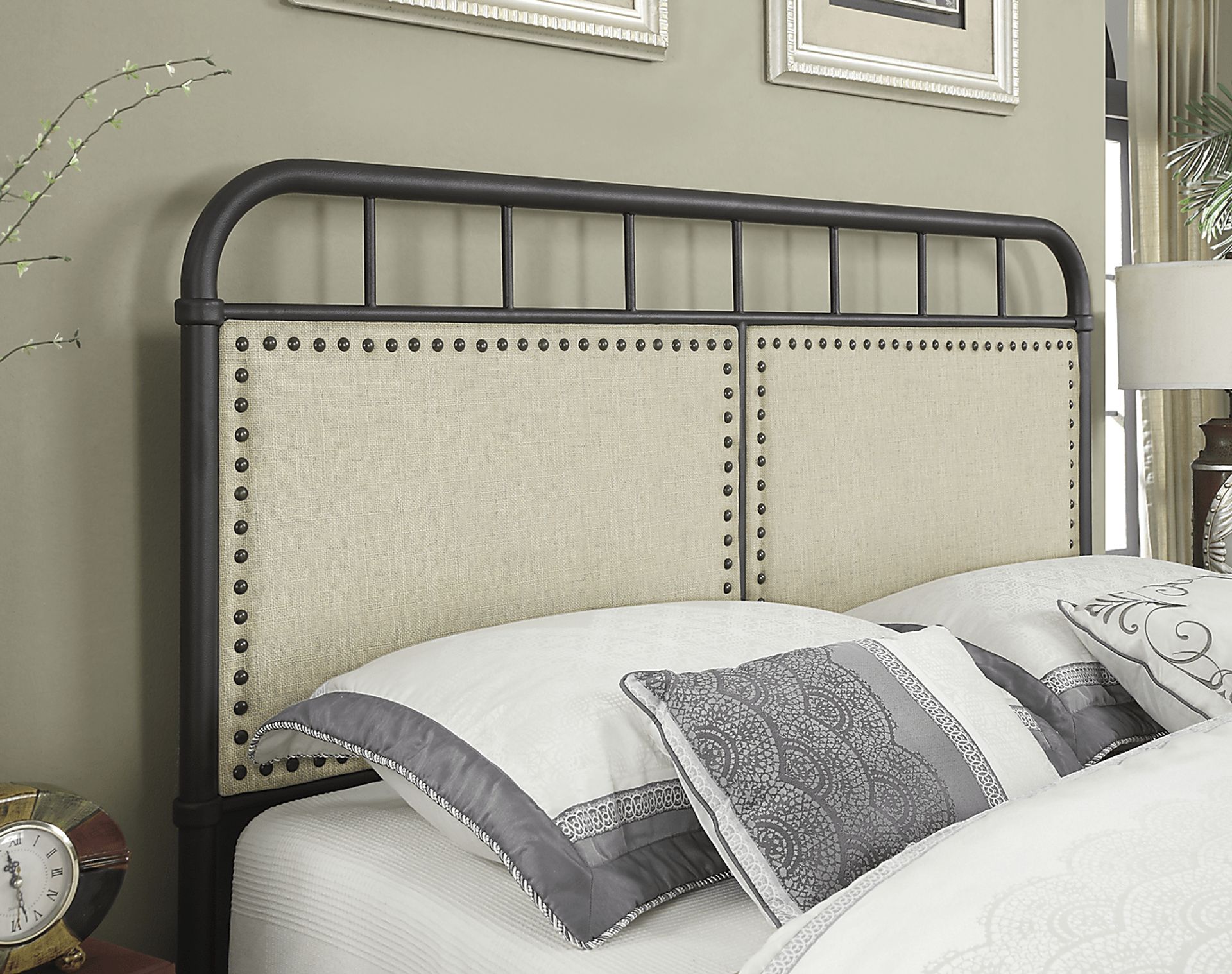 Justina White Queen Panel Bed - Image 5