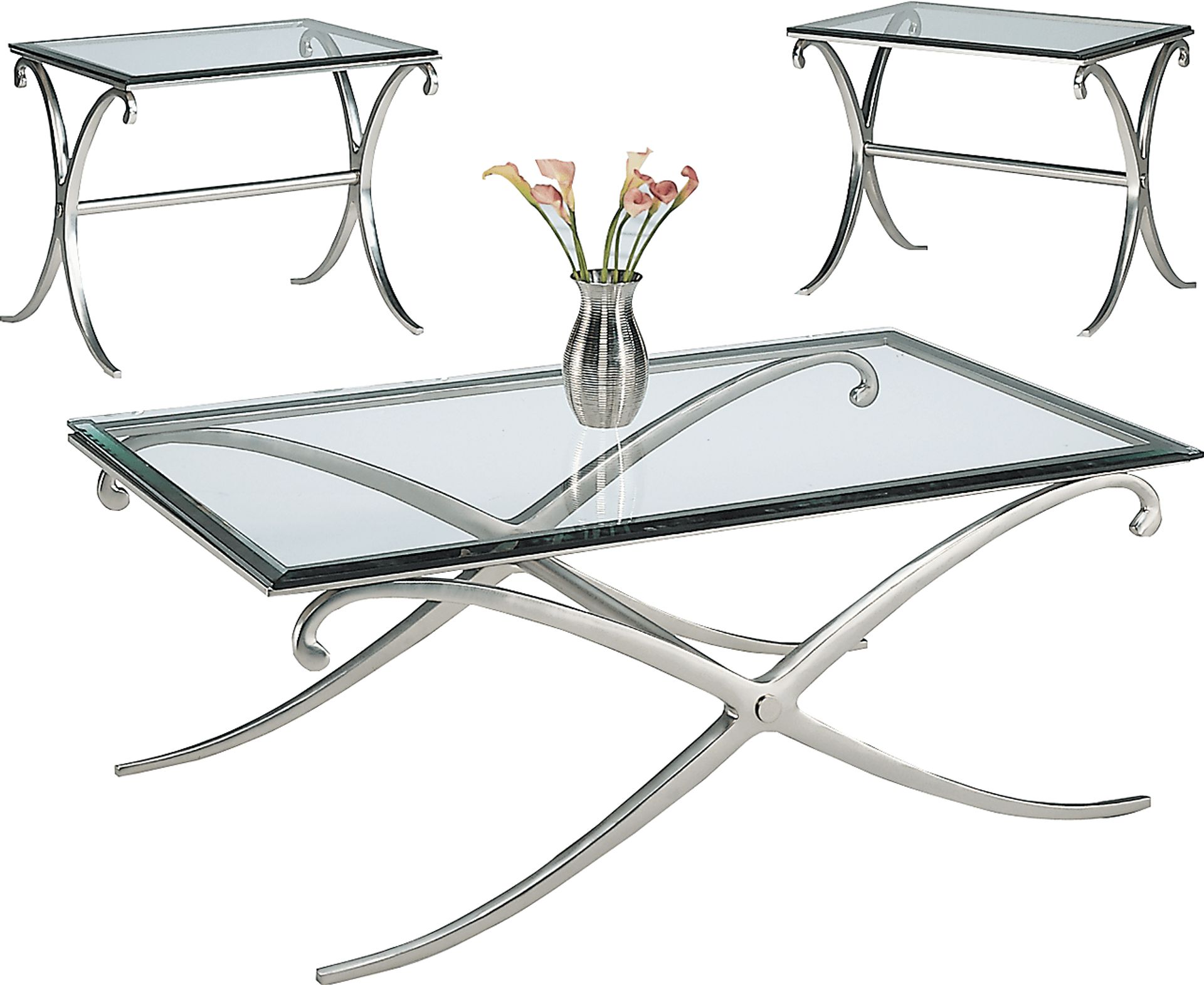 Justine 3 Pc Table Set - Image 1