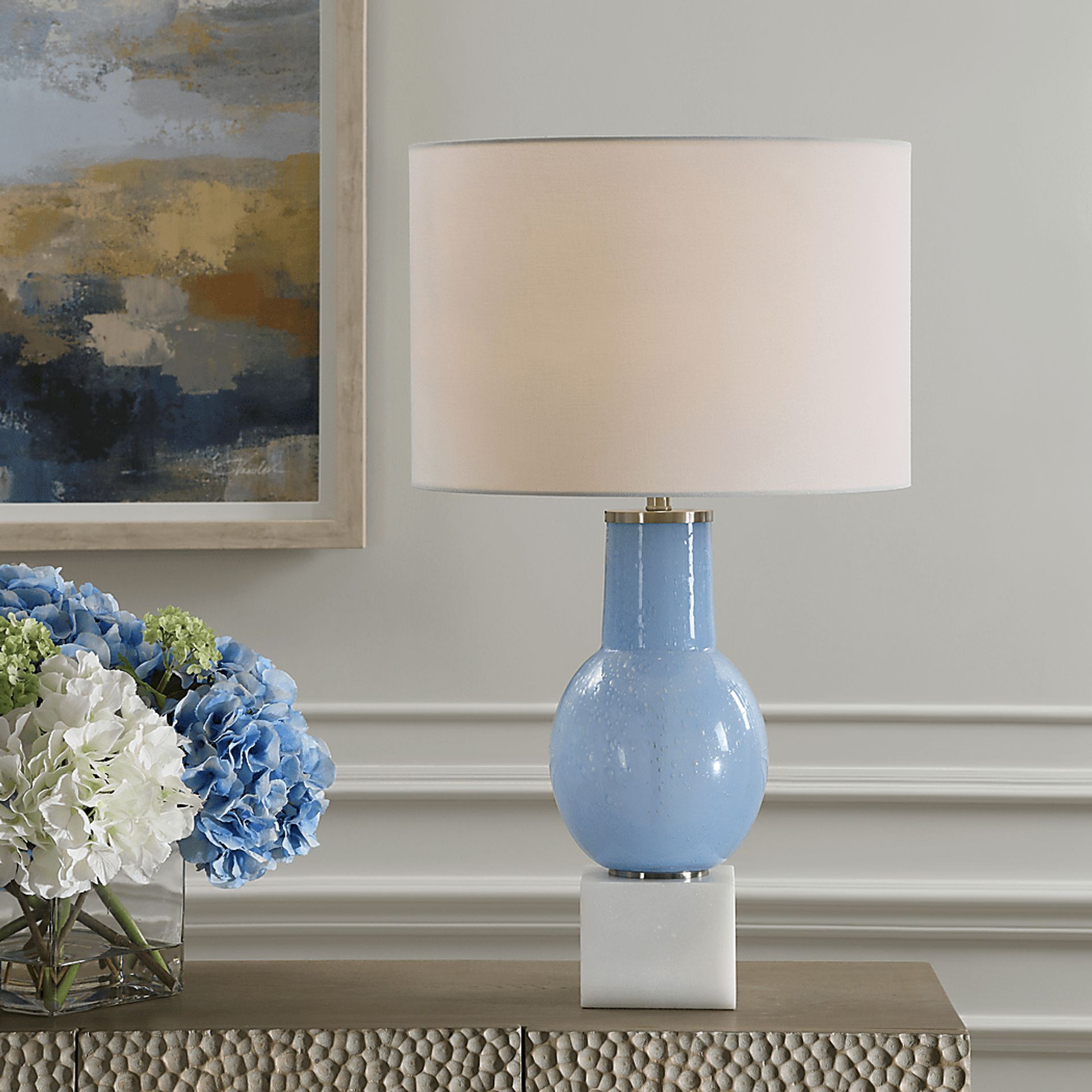 Justine Cave Blue Lamp - Image 2