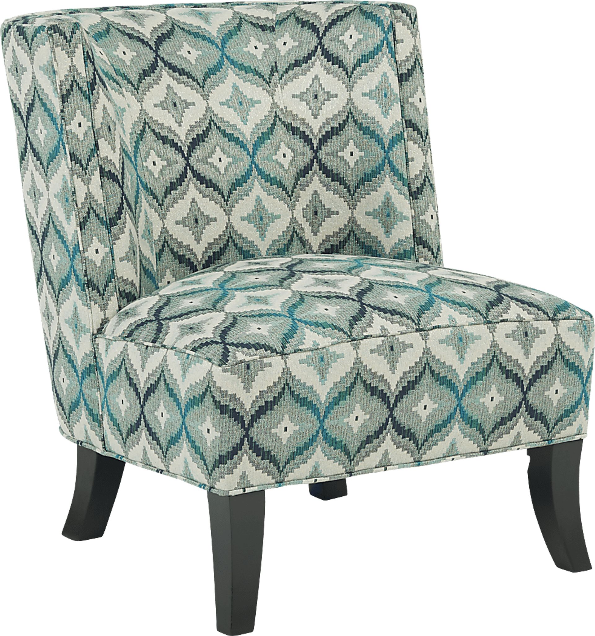Justine Emerald Accent Chair - Image 1