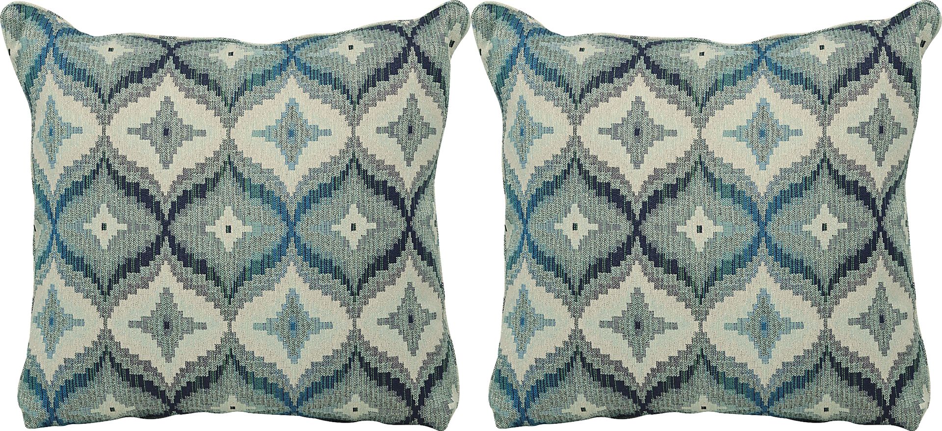 Justine Peacock Accent Pillows (Set of 2) - Image 1