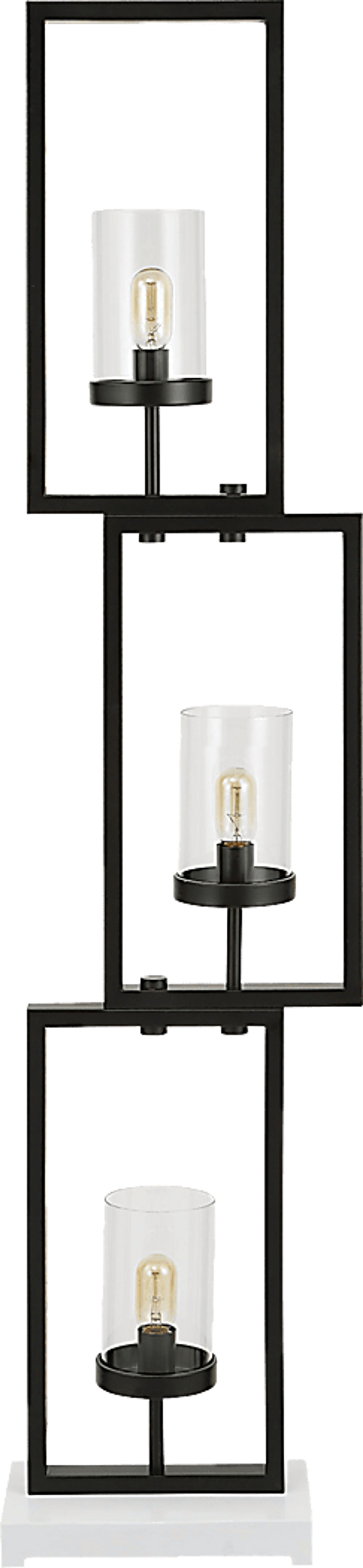 Justison Cave Black Floor Lamp - Image 5