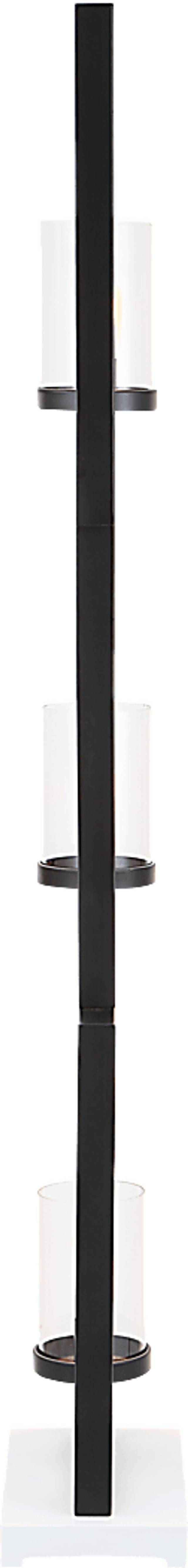 Justison Cave Black Floor Lamp - Thumbnail - Image 6