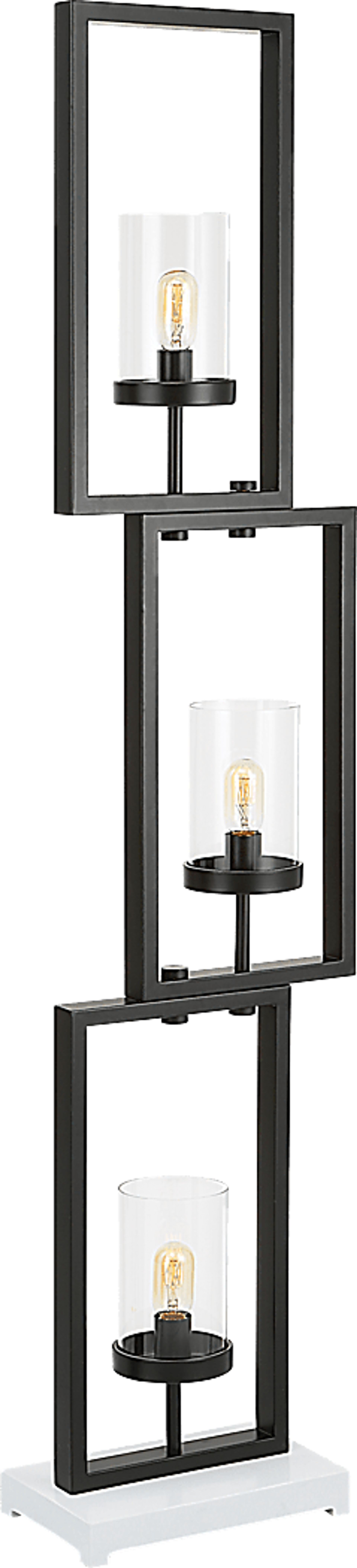 Justison Cave Black Floor Lamp - Image 1