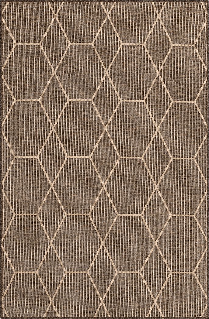 Jutta Brown 5'5 x 8' Rug
