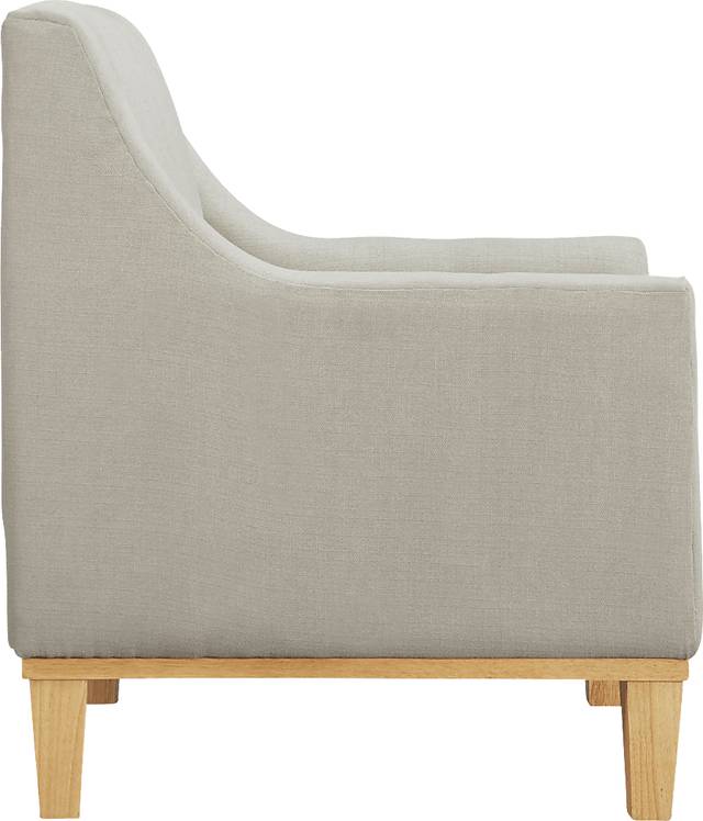 Kaali Beige Accent Chair - Thumbnail - Image 3