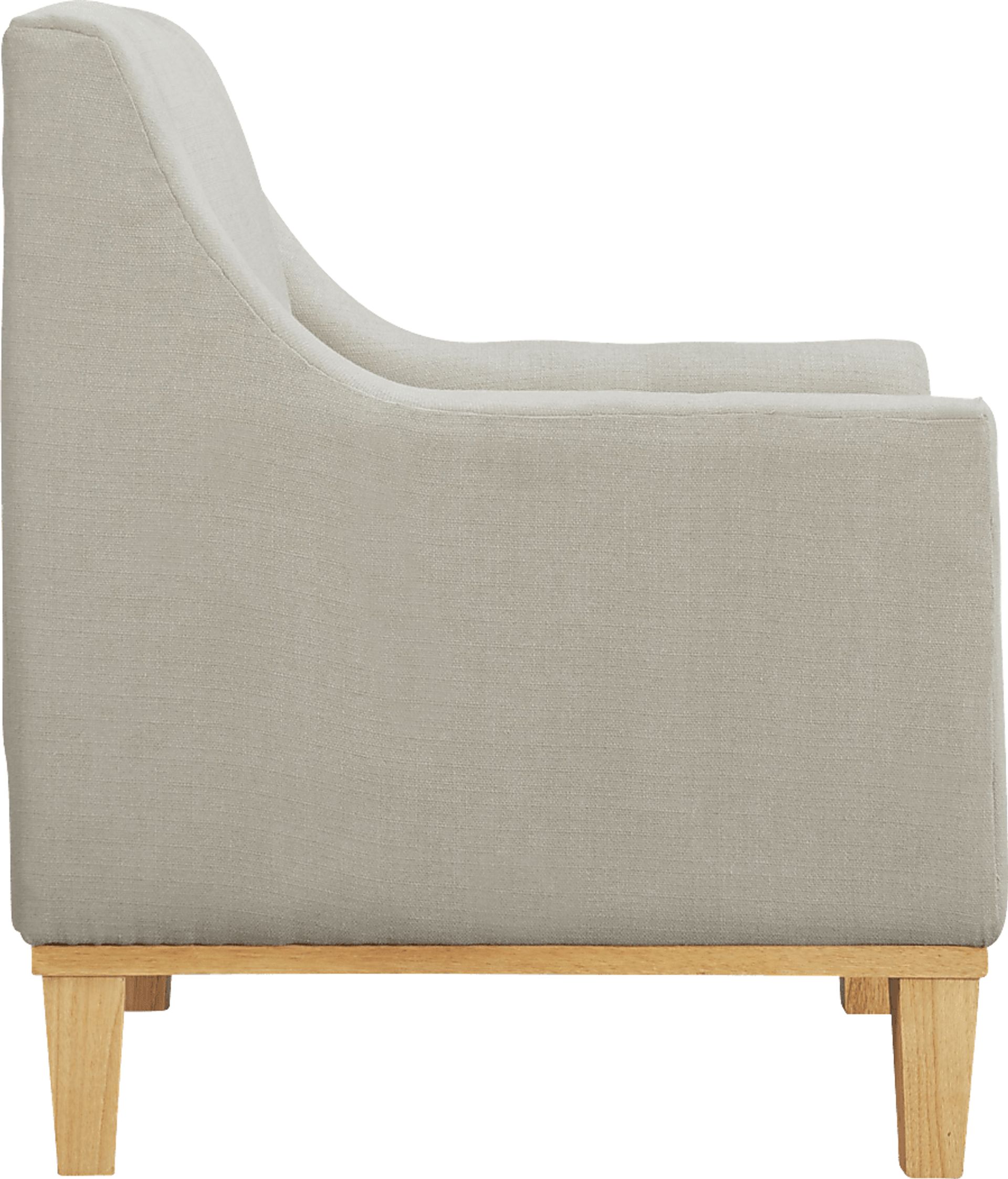 Kaali Beige Accent Chair - Image 3