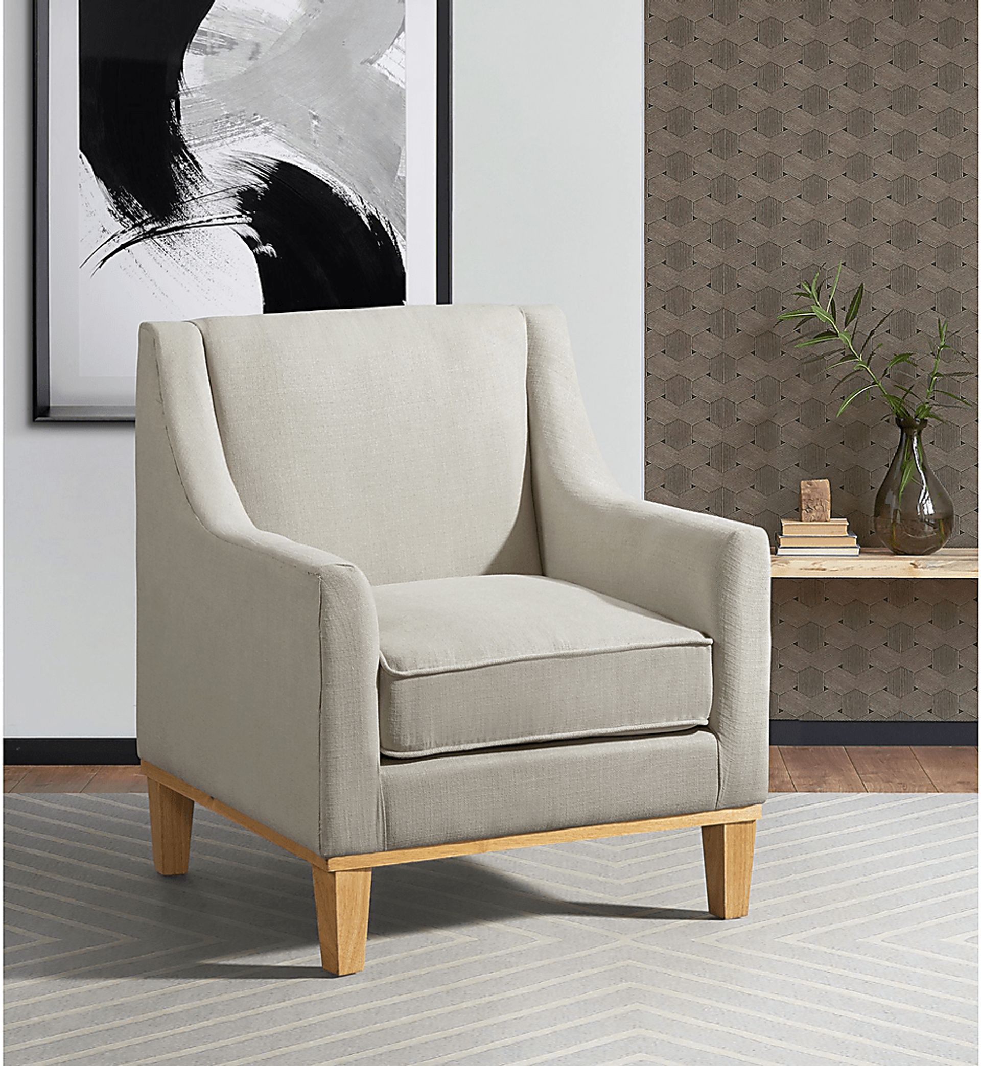 Kaali Beige Accent Chair - Image 7