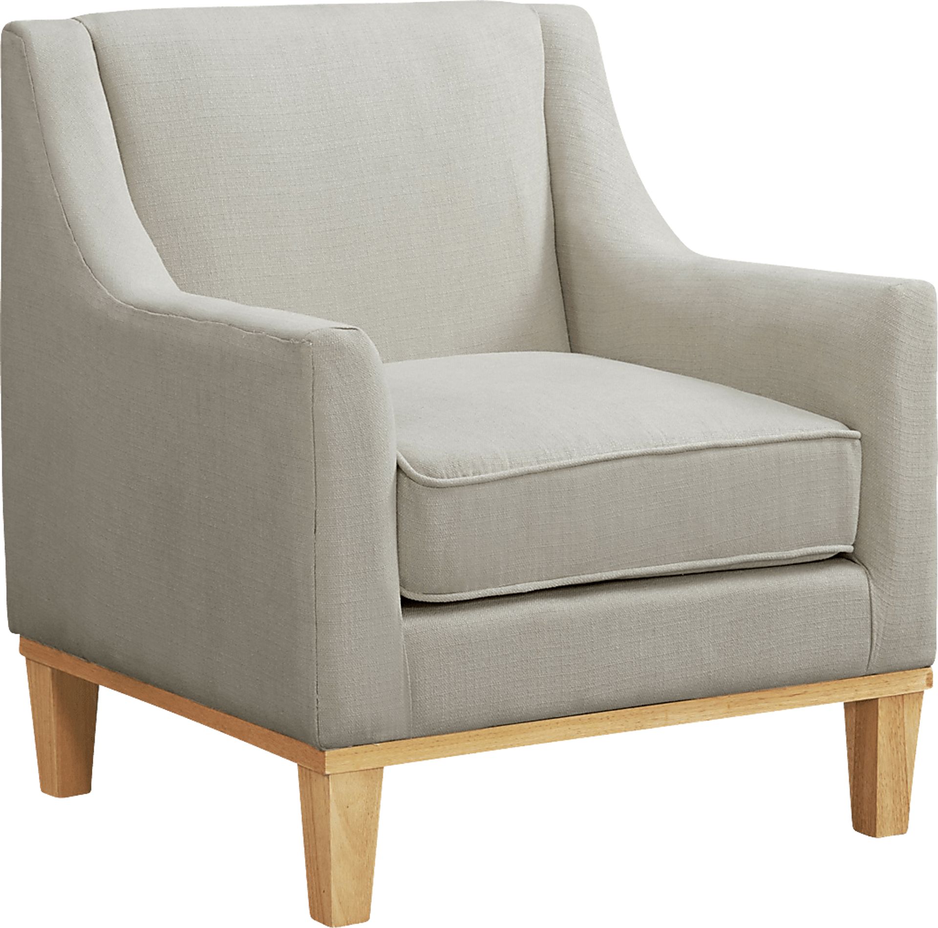 Kaali Beige Accent Chair - Image 1