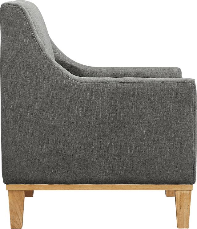 Kaali Charcoal Accent Chair - Thumbnail - Image 3