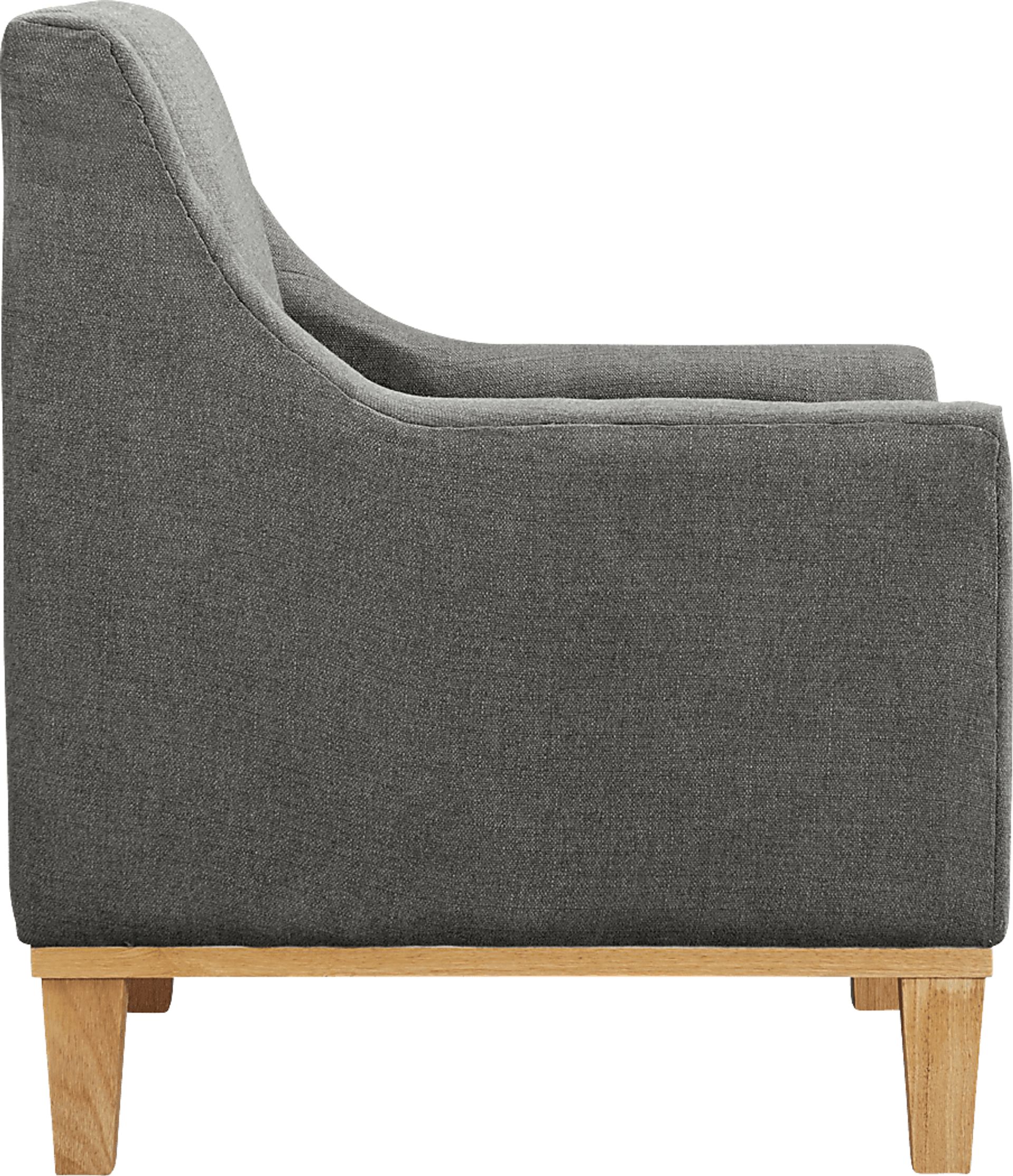 Kaali Charcoal Accent Chair - Image 3
