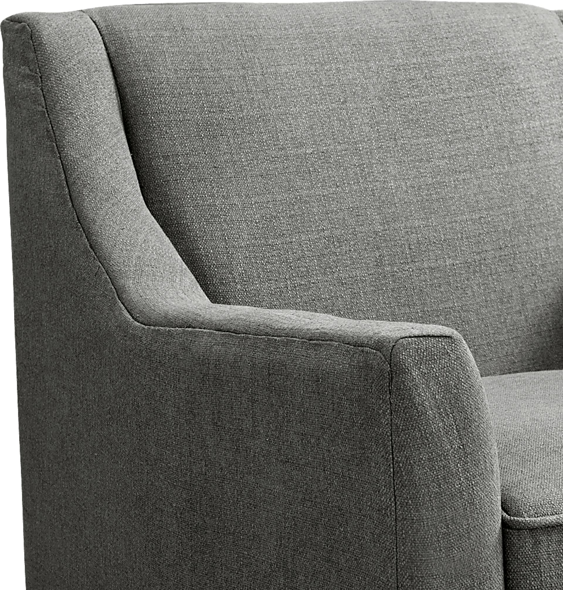 Kaali Charcoal Accent Chair - Image 5